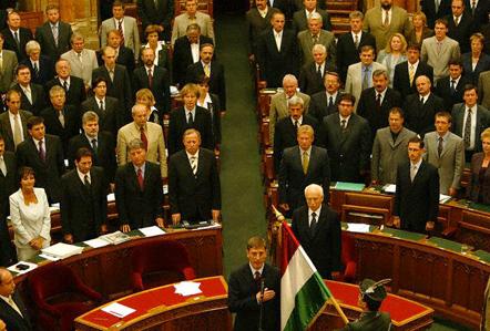 Inauguration in Hungary